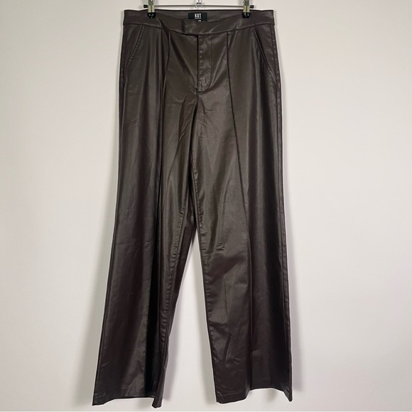 Kut From the Kloth Jodi High Rise Wide Leg Pant in Chocolate - Picture 4 of 11